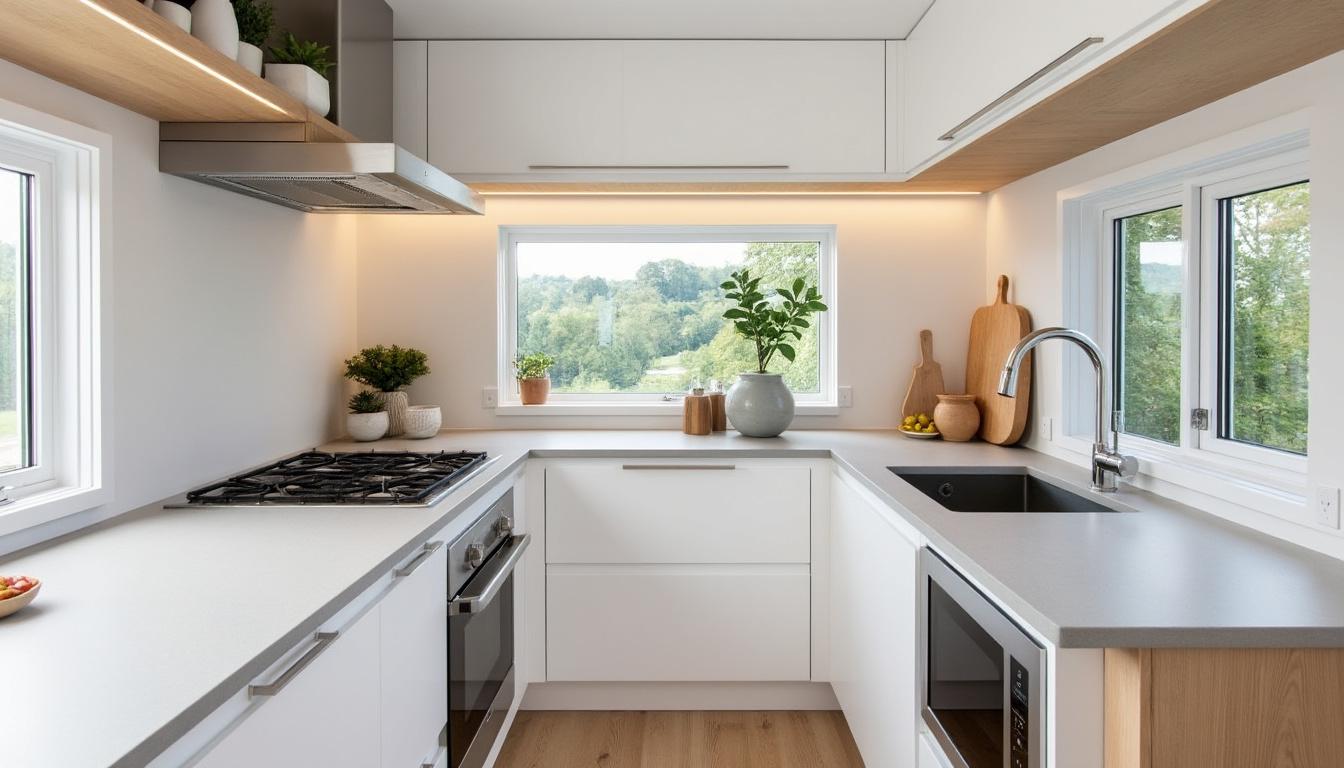 découvrez nos astuces pour optimiser l'espace de votre petite cuisine avec des solutions sur-mesure. transformez chaque mètre carré en un lieu fonctionnel et esthétique grâce à des aménagements personnalisés qui répondent à vos besoins.